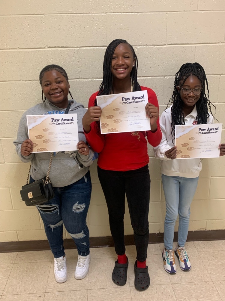 students of the month