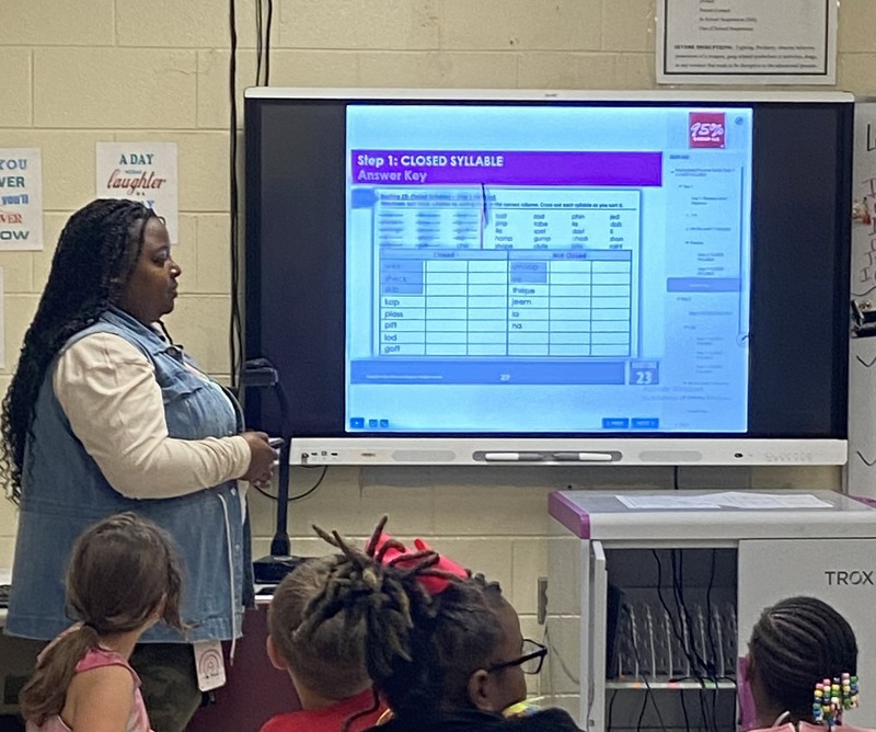 Classroom Observations At Reed Elementary School Reed Elementary